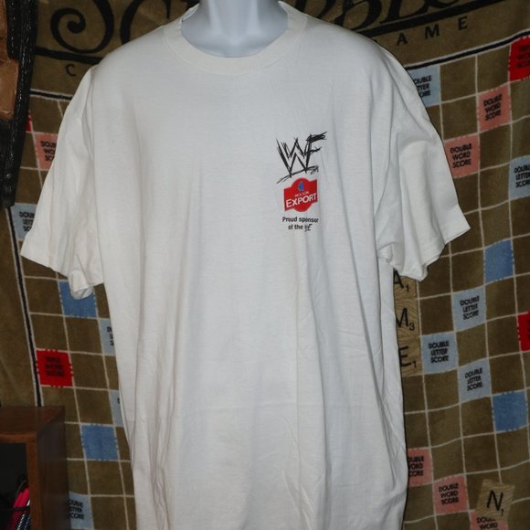 Vintage WWF Molson Export T-Shirt Extra Large - Picture 1 of 5